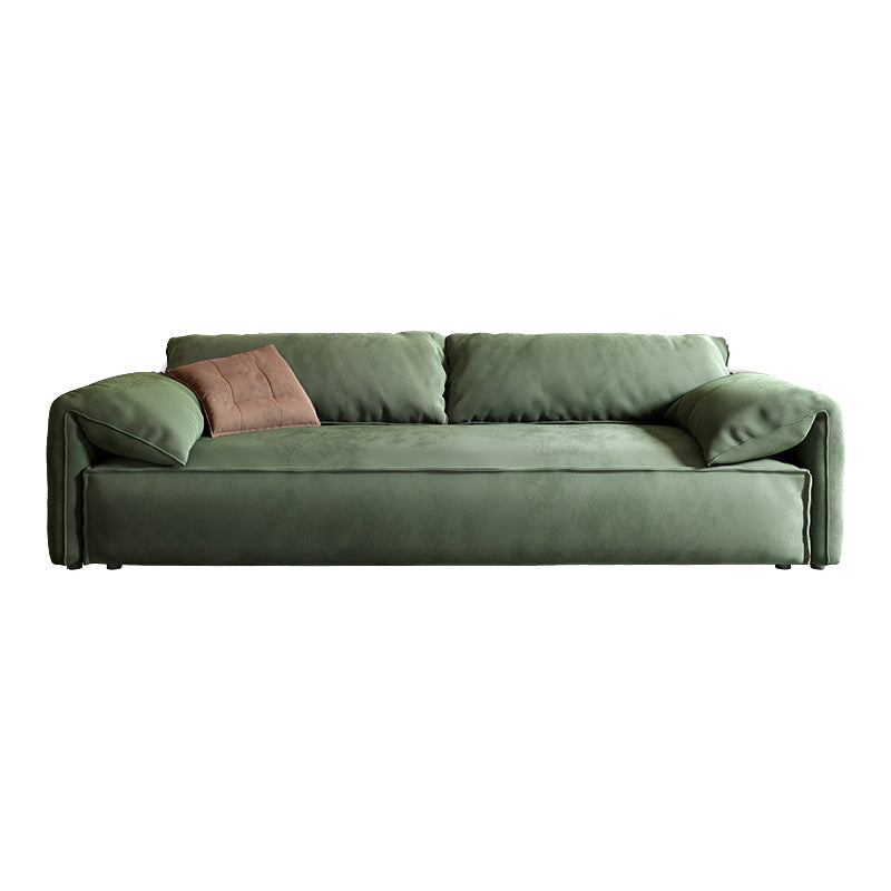 Down Fill Cushions Living Room Standard Green Contemporary Seating