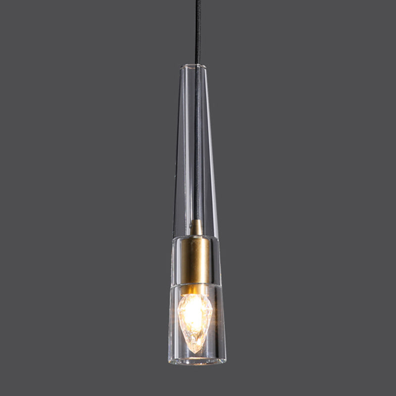 Modern Simple Hanging Light Creative Crystal Pendant Lighting Fixture