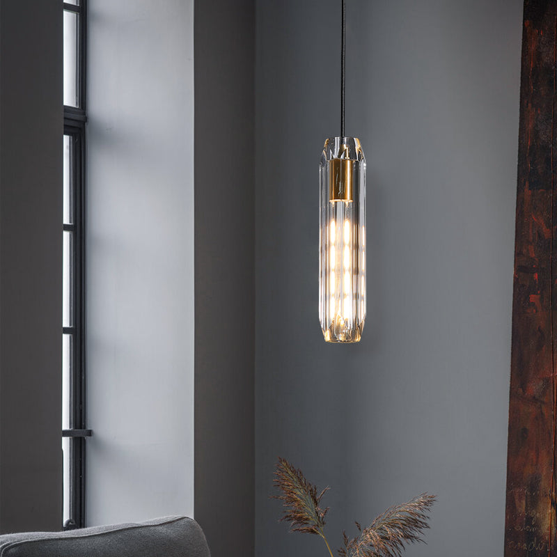 Modern Simple Hanging Light Creative Crystal Pendant Lighting Fixture