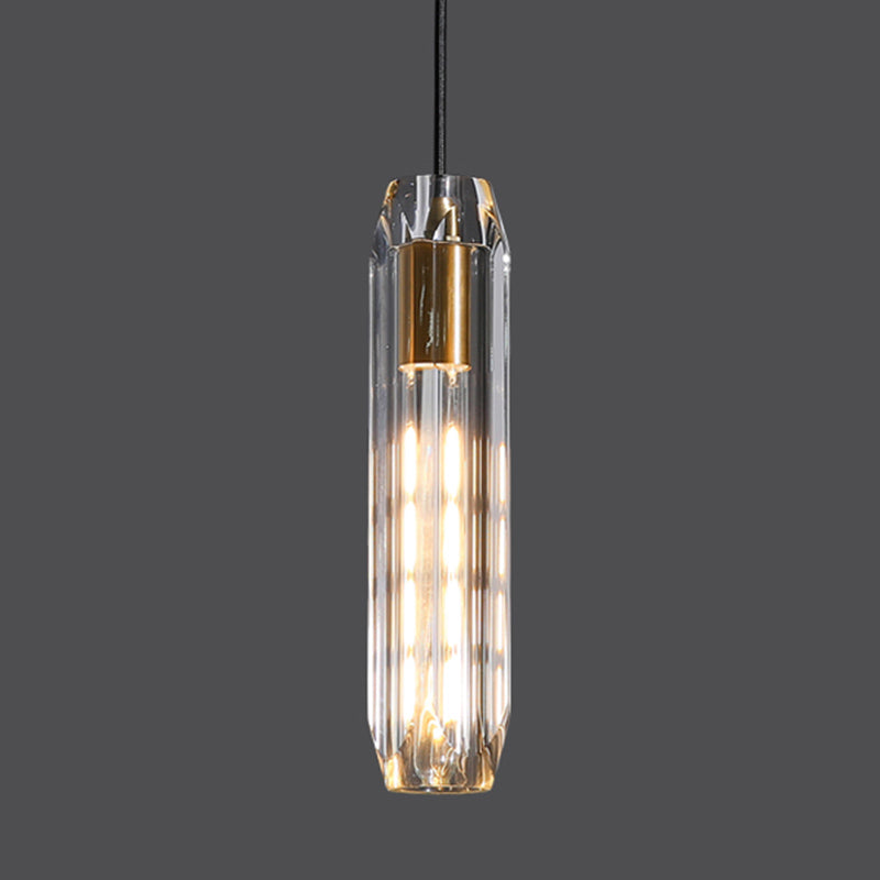 Modern Simple Hanging Light Creative Crystal Pendant Lighting Fixture