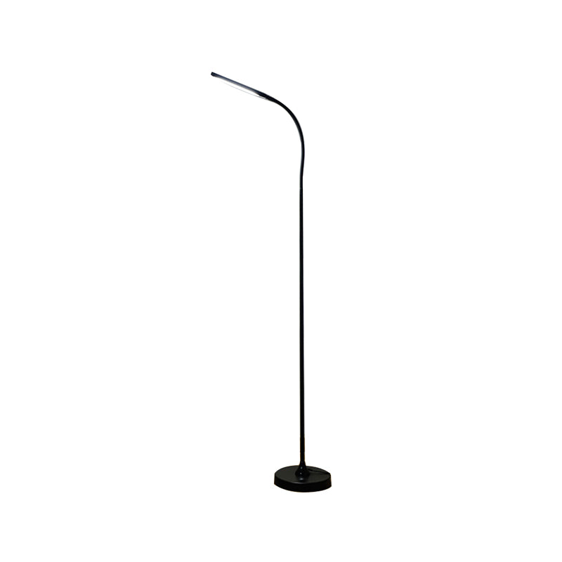 Rectangle Floor Lamp Contemporary Style Metal 1 Light Floor Lighting