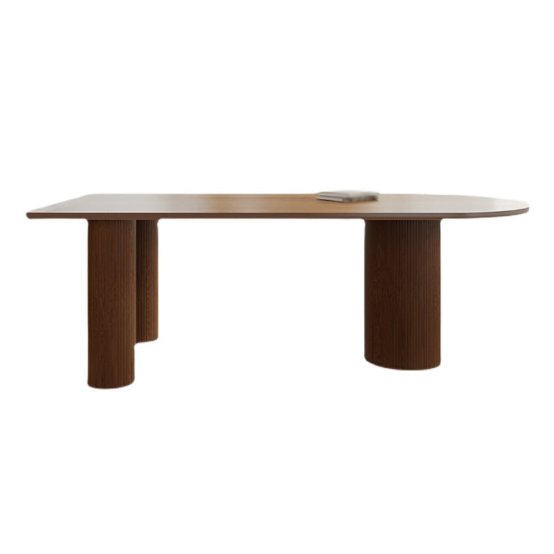 Modern Solid Wood Dining Table 3 Legs  Dining Table for Home Use