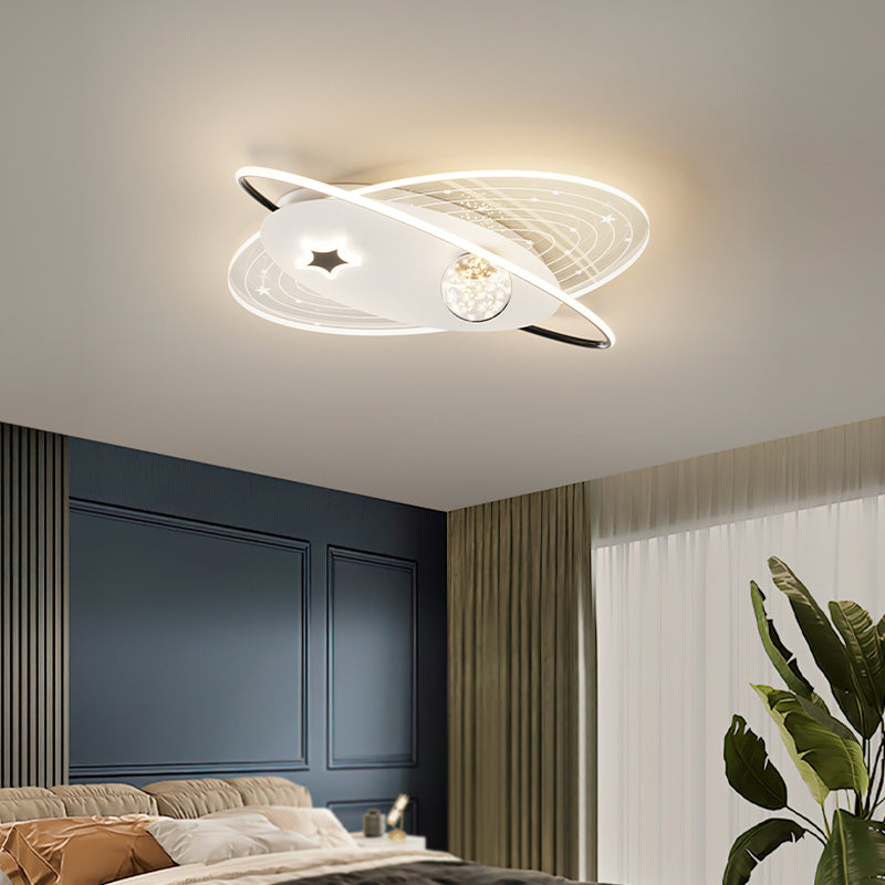 Modern Style Geometry Shape Ceiling Light Fixtures Metal Ceiling Mounted Lights