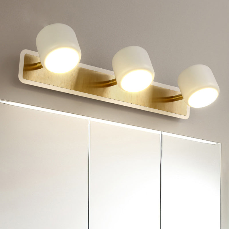 Moderne creatieve LED -muur SCONCE Minimalistische badkamer ijdelheid verlichtingsarmatuur