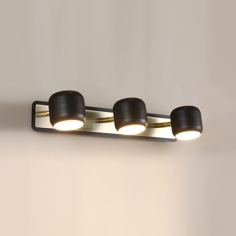 Moderne creatieve LED -muur SCONCE Minimalistische badkamer ijdelheid verlichtingsarmatuur