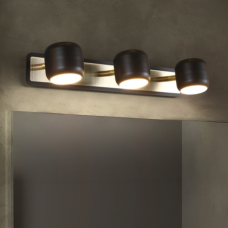 Moderne creatieve LED -muur SCONCE Minimalistische badkamer ijdelheid verlichtingsarmatuur