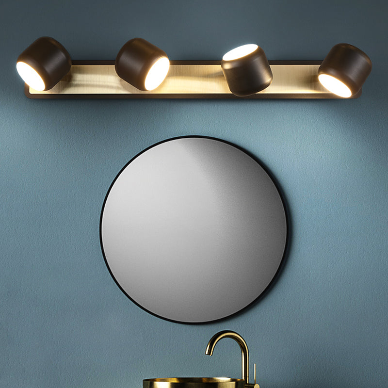 Moderne creatieve LED -muur SCONCE Minimalistische badkamer ijdelheid verlichtingsarmatuur