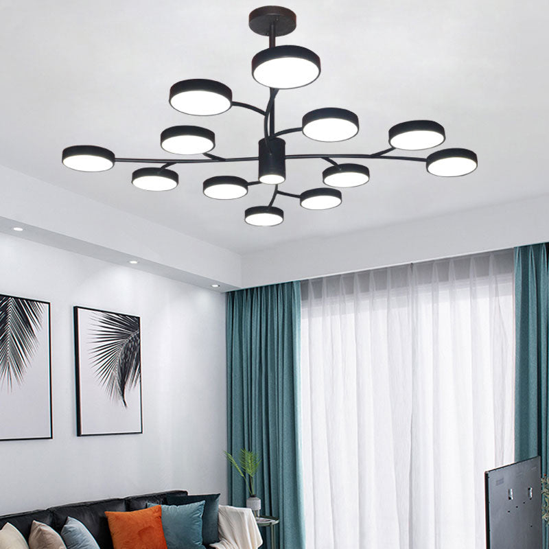 Contemporary Style Geometry Shape Pendant Chandeliers Metal Chandelier Lighting