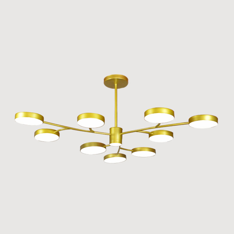 Contemporary Style Geometry Shape Pendant Chandeliers Metal Chandelier Lighting