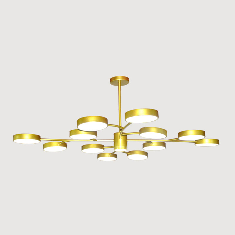 Contemporary Style Geometry Shape Pendant Chandeliers Metal Chandelier Lighting