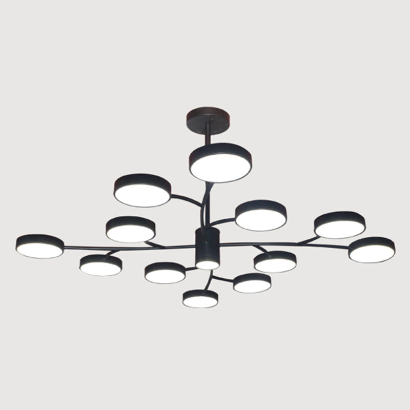 Contemporary Style Geometry Shape Pendant Chandeliers Metal Chandelier Lighting