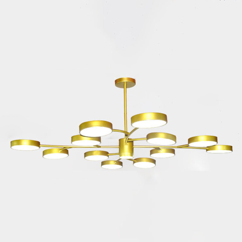 Contemporary Style Geometry Shape Pendant Chandeliers Metal Chandelier Lighting