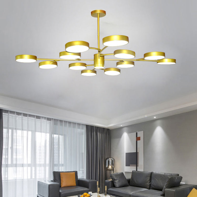 Contemporary Style Geometry Shape Pendant Chandeliers Metal Chandelier Lighting