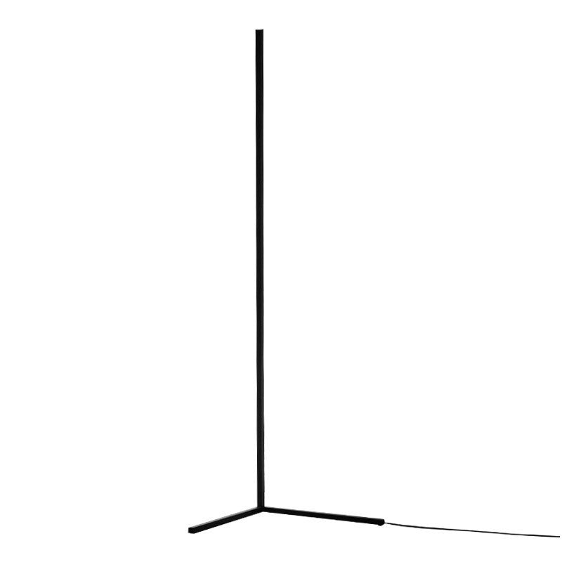 Contemporary Style Linear Floor Lamp Metal 1 Light Floor Lights