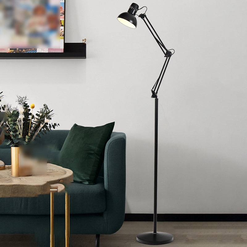 Modern Style Dome Floor Lamp Metal 1 Light Floor Light Fixtures