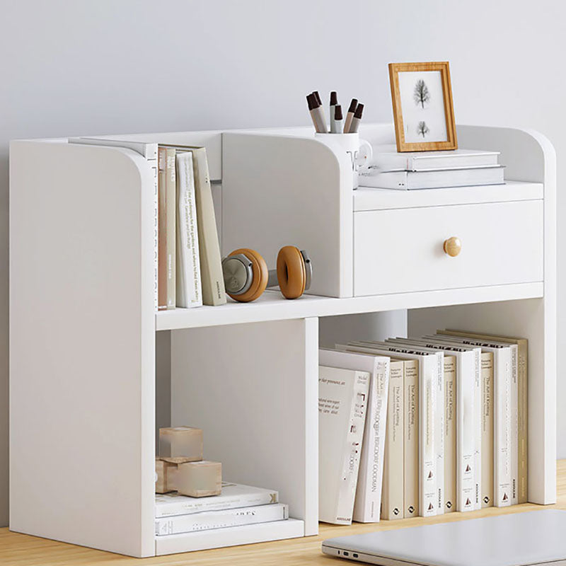 Moderne stijl boekenkast open achterkant horizontale plank boekenkast voor thuiskantoor