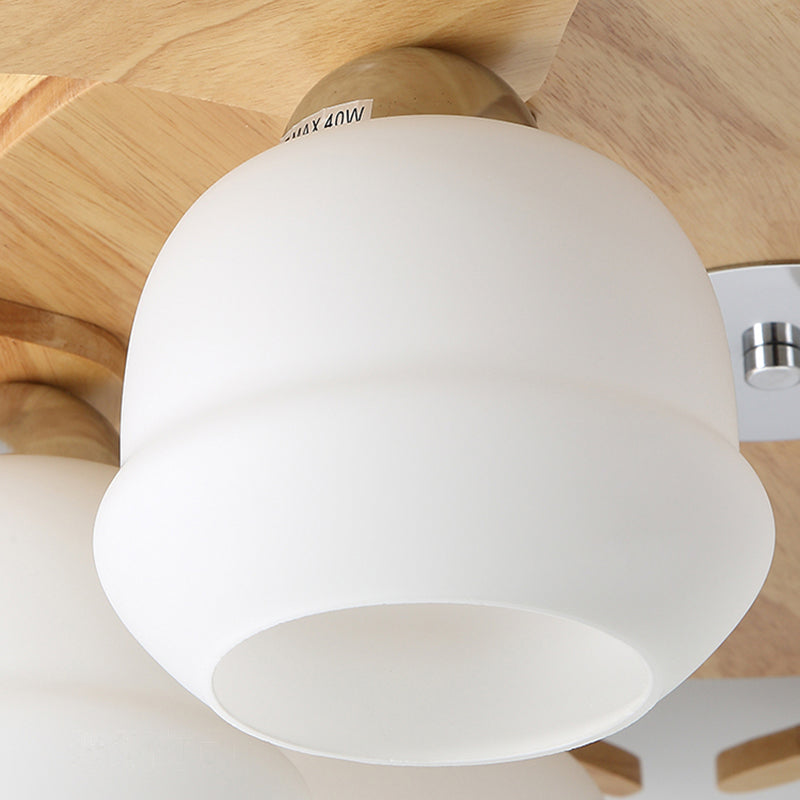 Geweihform Deckenlampe Modernes Holz 1 Leichte Flush -Halterung für Wohnzimmer