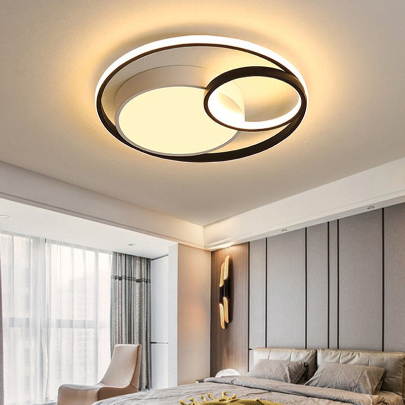 Simplicity Flush Mount Ceiling Lamp Household LED Ceiling Mount Lighting for Bedroom