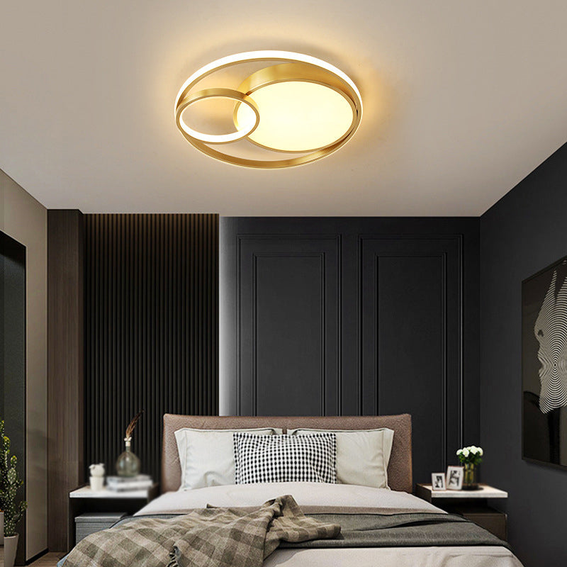 Simplicity Flush Mount Ceiling Lamp Household LED Ceiling Mount Lighting for Bedroom