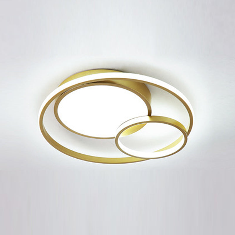 Simplicity Flush Mount Ceiling Lamp Household LED Ceiling Mount Lighting for Bedroom