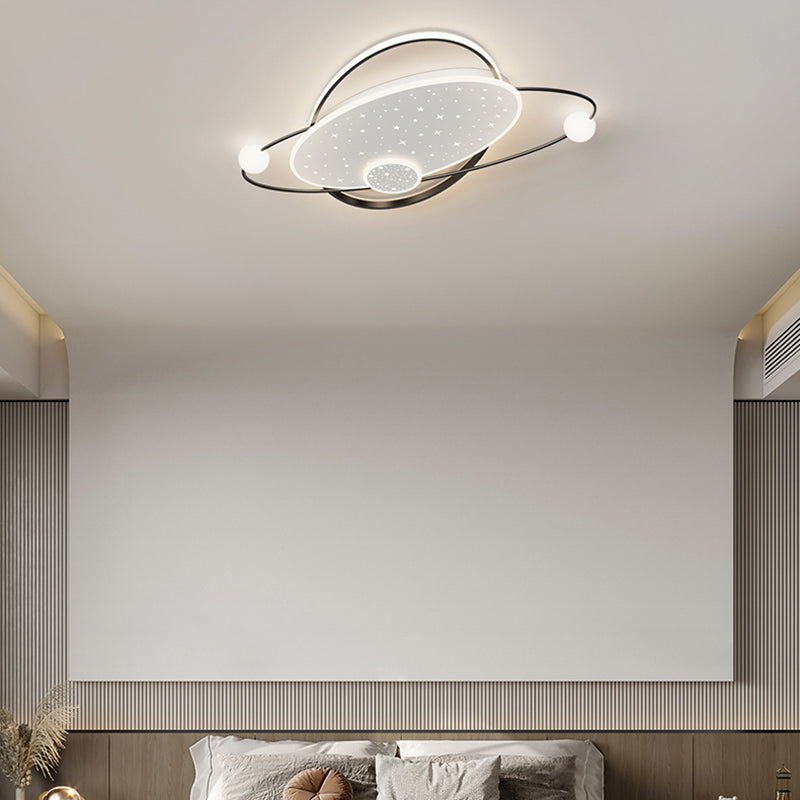 Modern Style Geometry Shade Ceiling Light Fixtures Metal 5 Light Ceiling Mounted Lights