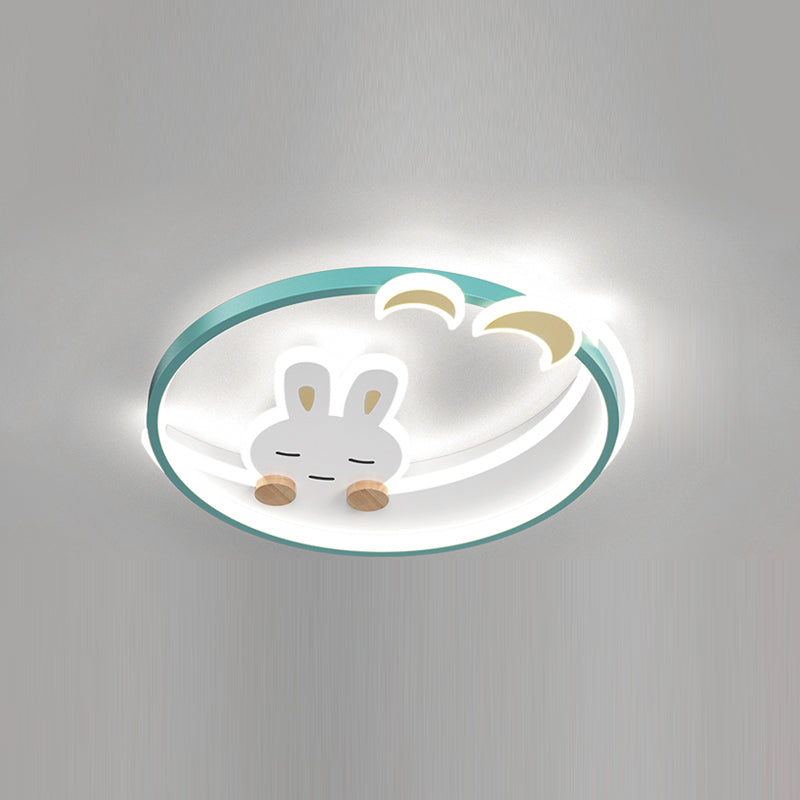 Mooie flush mount plafondlamp Noordse stijl LED plafondbevestiging verlichting voor slaapkamer