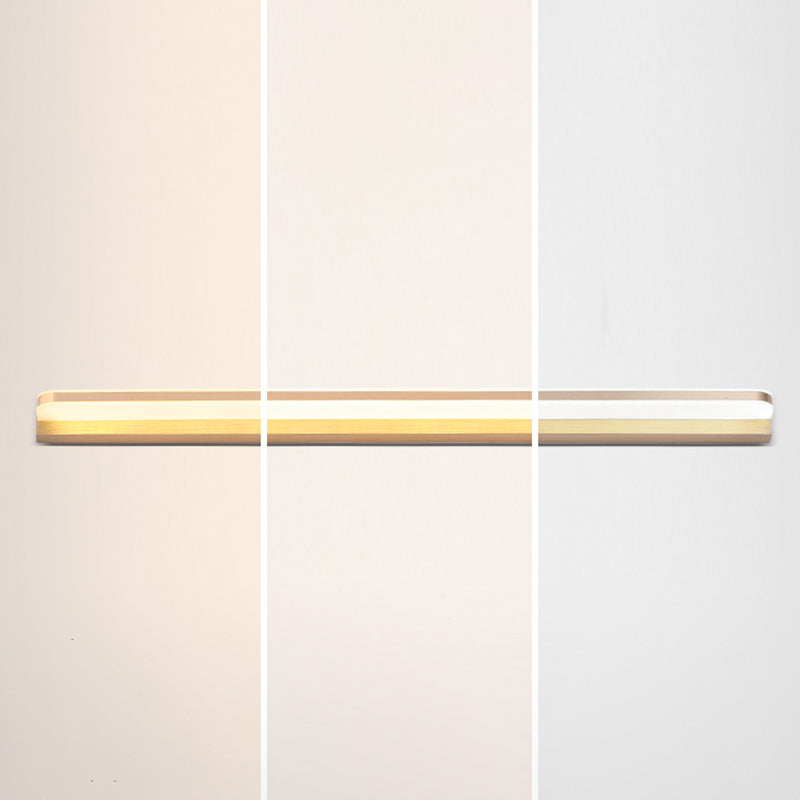 Infrarrojo sensible tocador de baño apliques de aluminio led de pared led moderno lámpara de luz