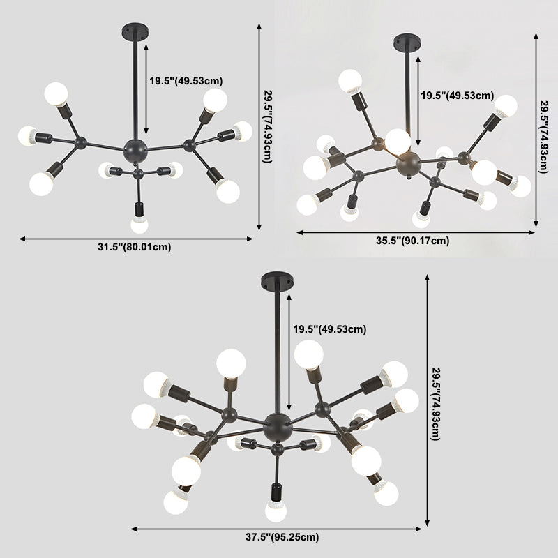 Luminaire de lustre de style postmoderne