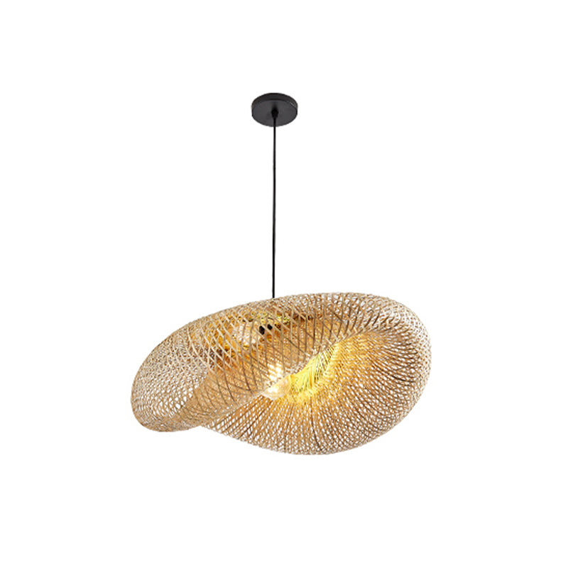 Bamboo Art Hanging Light eigentijds huishouden hangend verlichtingsarmatuur voor eetkamer