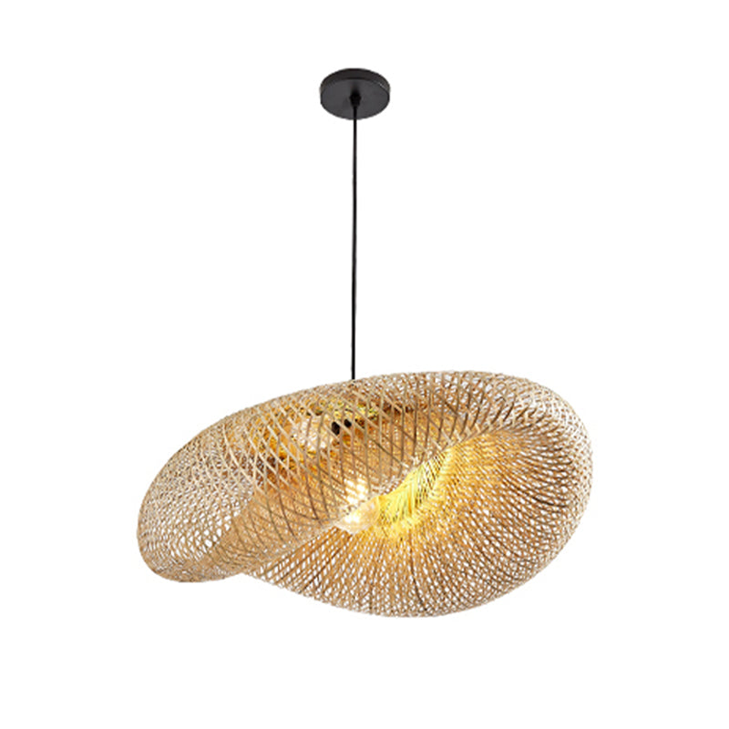 Bamboo Art Hanging Light eigentijds huishouden hangend verlichtingsarmatuur voor eetkamer