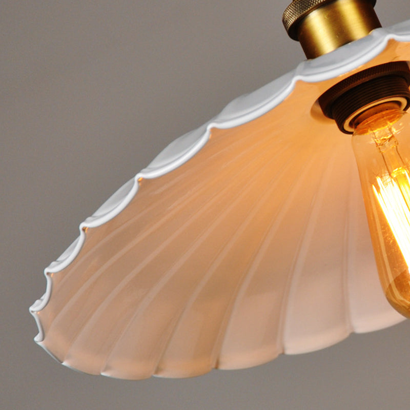 Lampada sospesa conica a sospensione in stile industriale Luce del soffitto