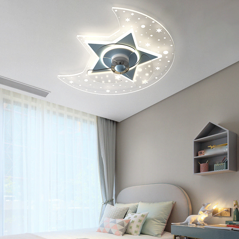 Moon Shape Metal plafond venti