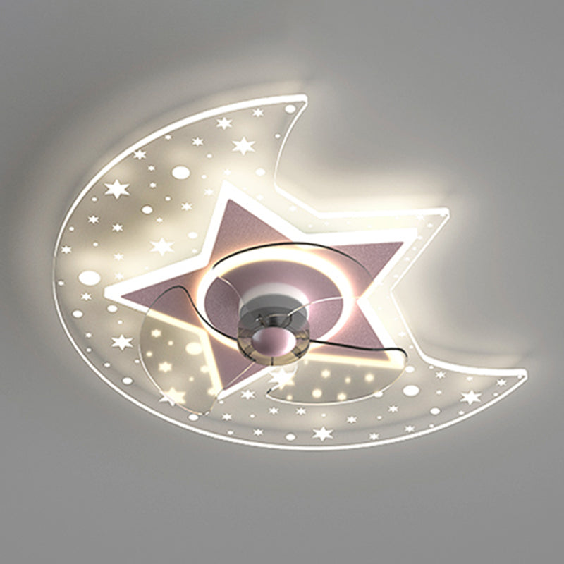 Moon Shape Metal plafond venti