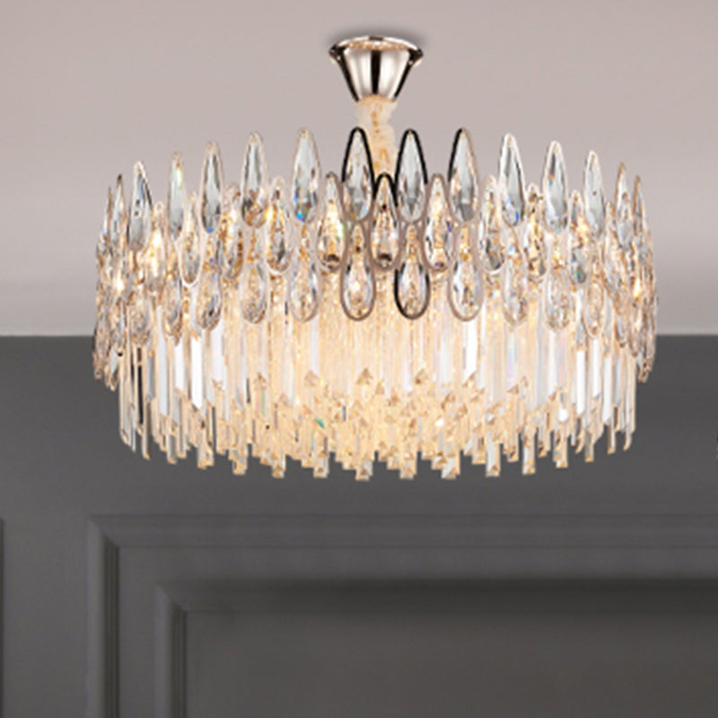 Éclairage de lustre de style moderne