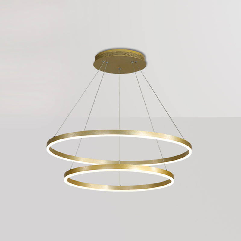 Round Shape Pendant Chandeliers Modern Metal Chandelier Lighting Fixtures