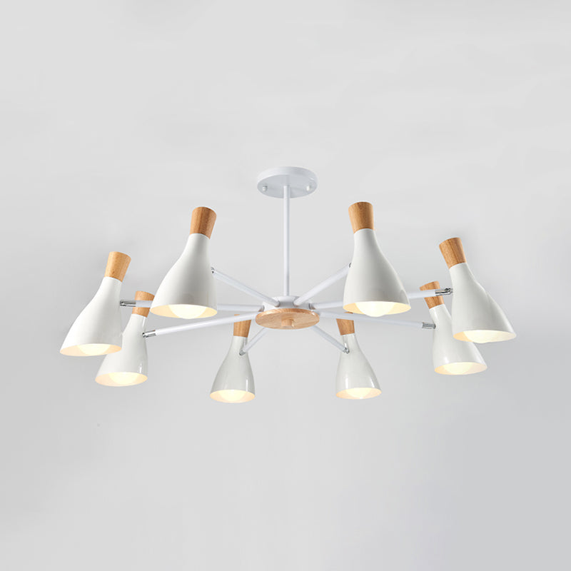 Bell Shape Chandelier Lights Contemporary Metal Chandelier Lighting Fixtures