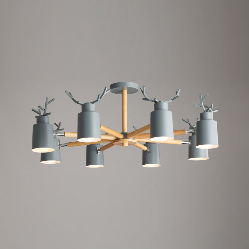 Antler Shape Chandelier Lights Modern Metal Chandelier Lighting Fixtures