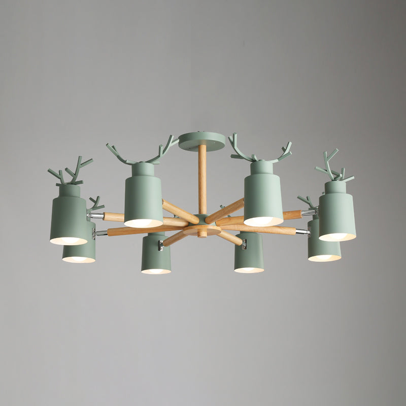 Antler Shape Chandelier Lights Modern Metal Chandelier Lighting Fixtures