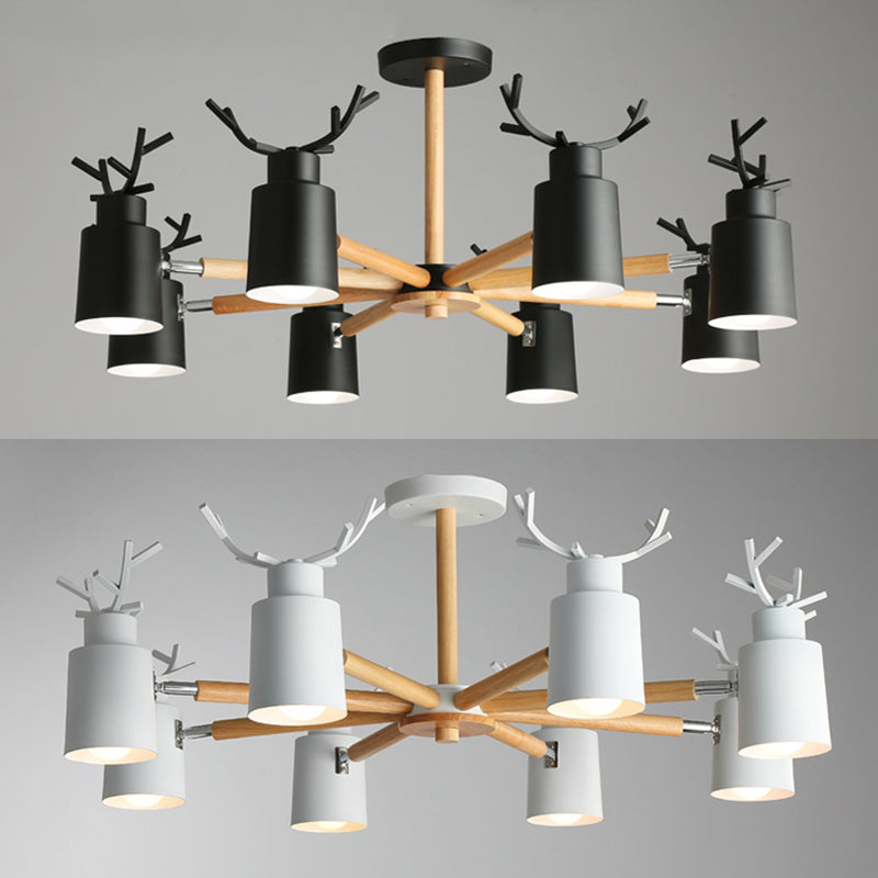 Antler Shape Chandelier Lights Modern Metal Chandelier Lighting Fixtures