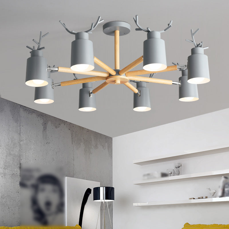 Antler Shape Chandelier Lights Modern Metal Chandelier Lighting Fixtures