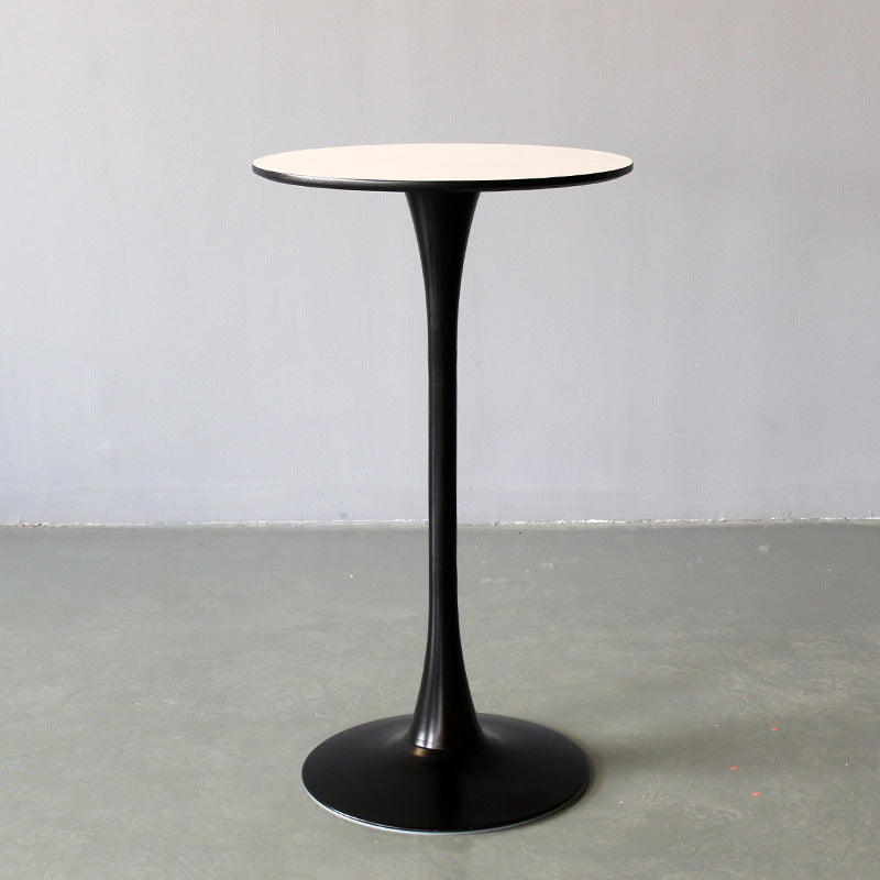 Round Bar Dining Table Contemporary Bar Dining Table with Pedestal Base