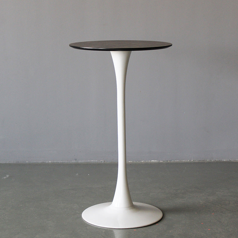 Round Bar Dining Table Contemporary Bar Dining Table with Pedestal Base