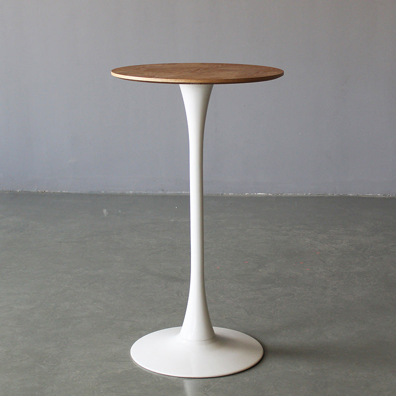 Round Bar Dining Table Contemporary Bar Dining Table with Pedestal Base