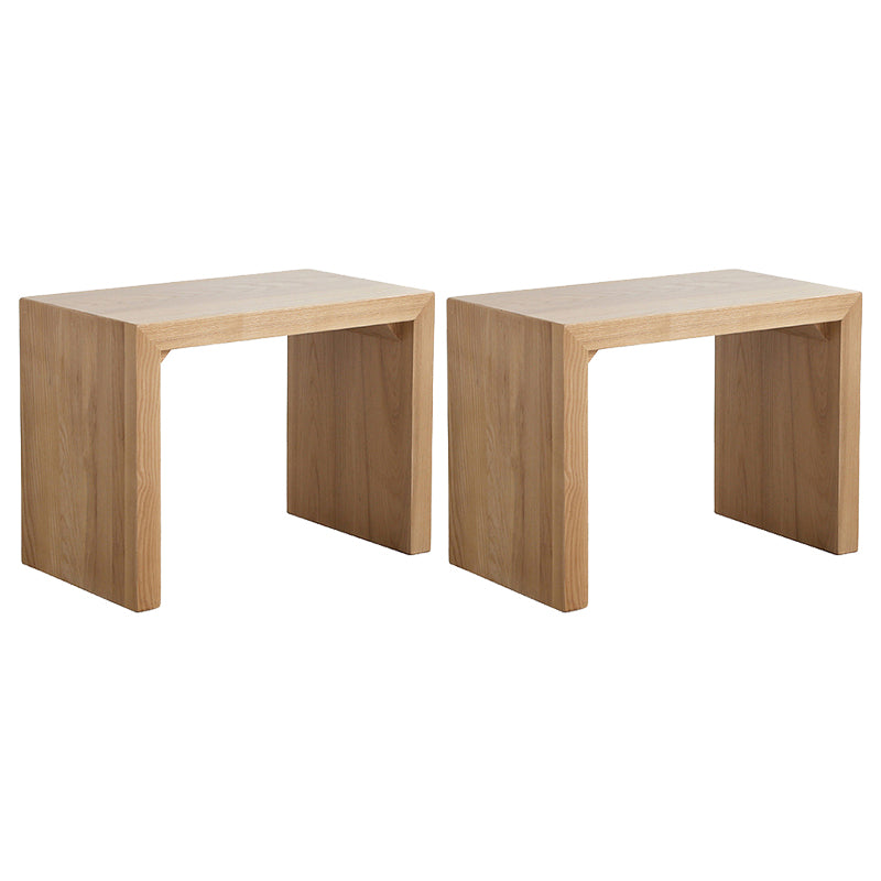 Modern 1/2/4 Pieces Dinette Set Pine Wood Rectangle Dining Table Set with Acrylic Base