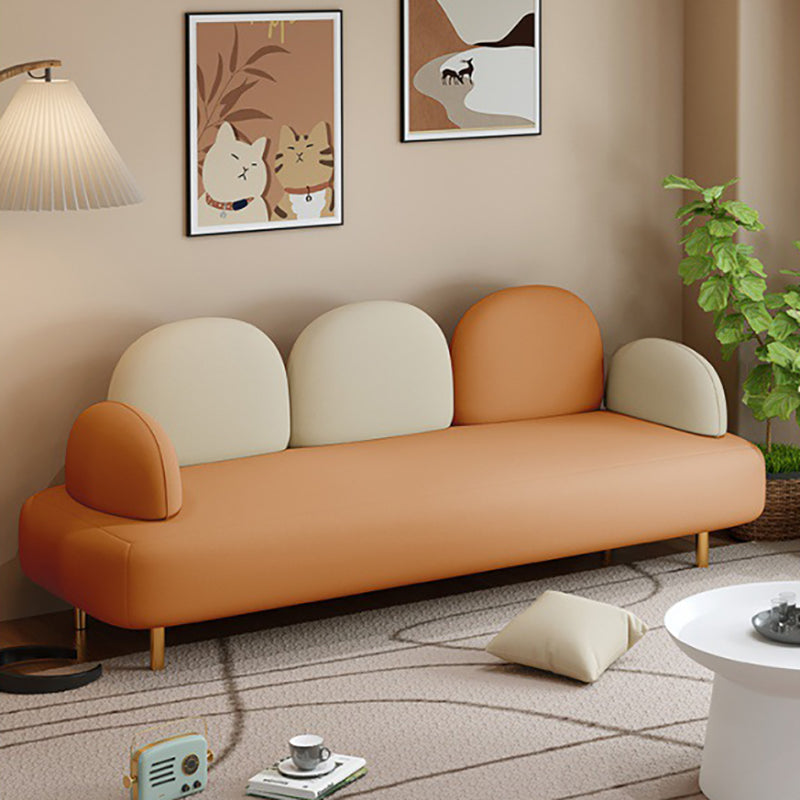 Sofá de 3 plazas de brazo empotrado de Macaroon Modern Empresado para sala de estar para sala de estar