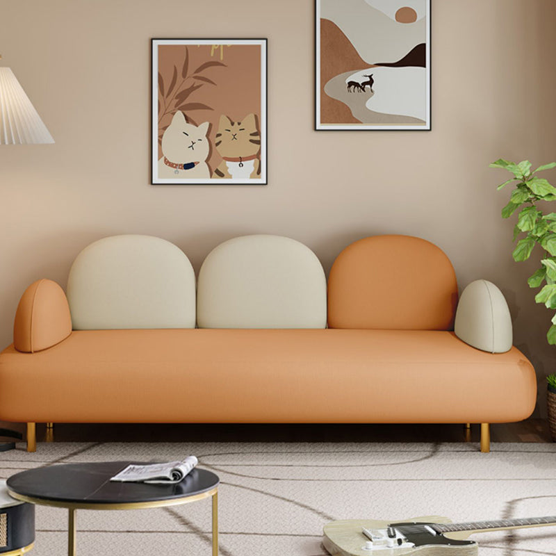 MacAroon Modern RACSED BRACCO DI SOFA CURVATO A 3 PERSITÀ PER LA SOGGIO