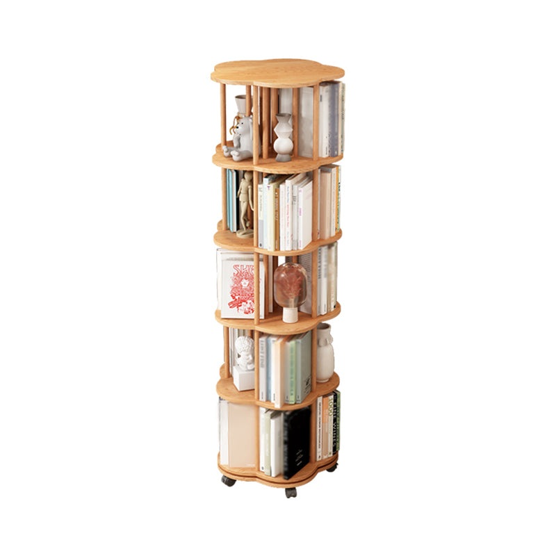 Libreria in legno massello stile contemporaneo libreria aperta per la sala da studio