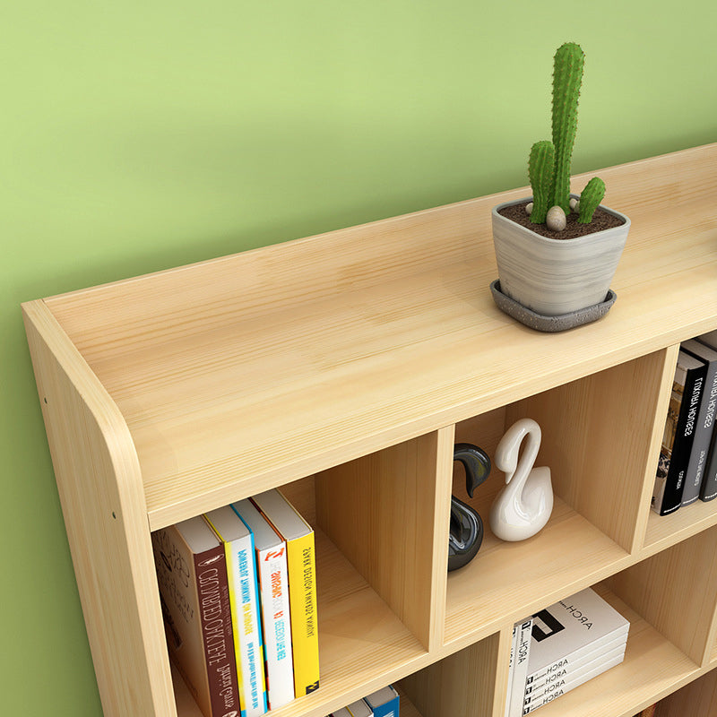 Gesloten boekenplank solide hout hedendaagse stijl natuurlijke boekenkast voor kantoor