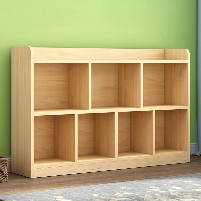 Libreria chiusa in legno solido in stile contemporaneo libreria naturale per ufficio