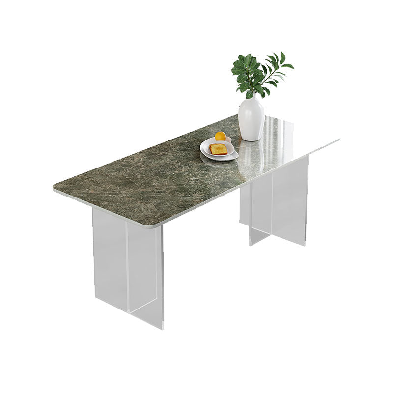 Designer Style 1/4/5/7 Pieces Dining Set Sintered Stone Top Dining Table with Chairs